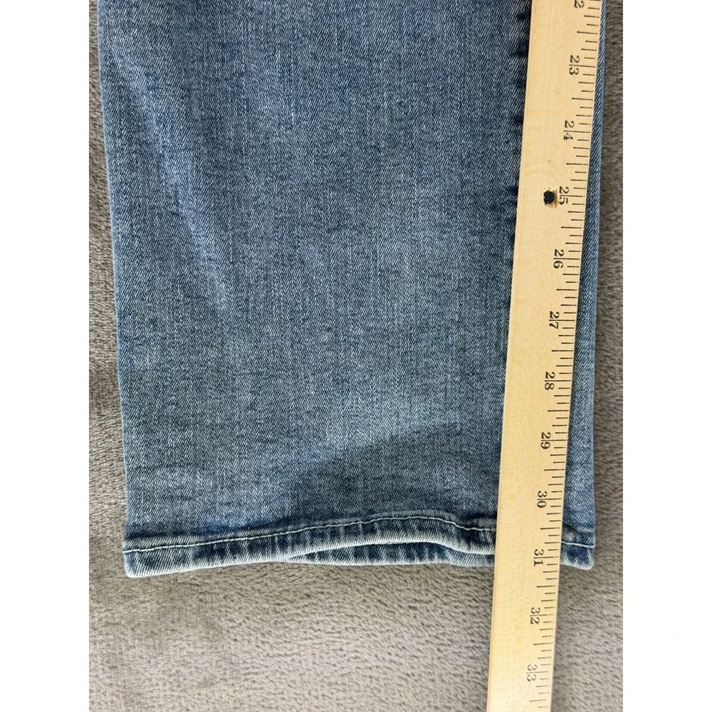 True Religion Jeans Mens 36 Ricky Relaxed Straight Light Blue EUC